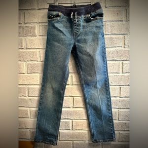 Land’s End Boys Large 10/12 light wash jeans